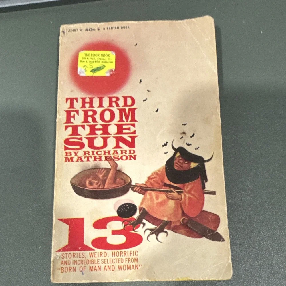 Bantam Books Third from the Sun Richard Matheson Vintage 1962 Sci-Fi Paperback